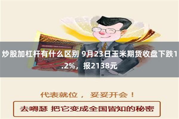 炒股加杠杆有什么区别 9月23日玉米期货收盘下跌1.2%，报2138元