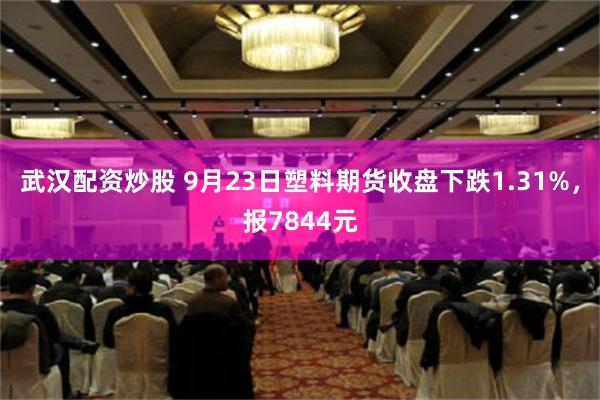 武汉配资炒股 9月23日塑料期货收盘下跌1.31%，报7844元